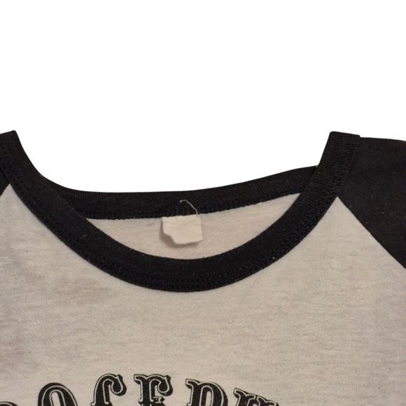 1987 Hank Williams Jr. Bocephus Raglan T-Shirt - Picture 3 of 7